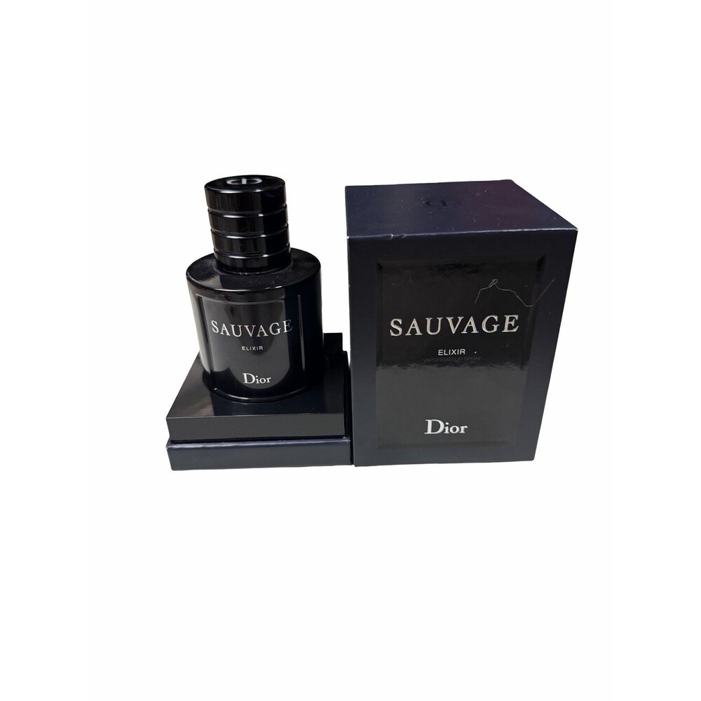 Dior Sauvage Elixir Eau de Parfum 2.0oz bottle Authentic 60 ml Full Cologne
